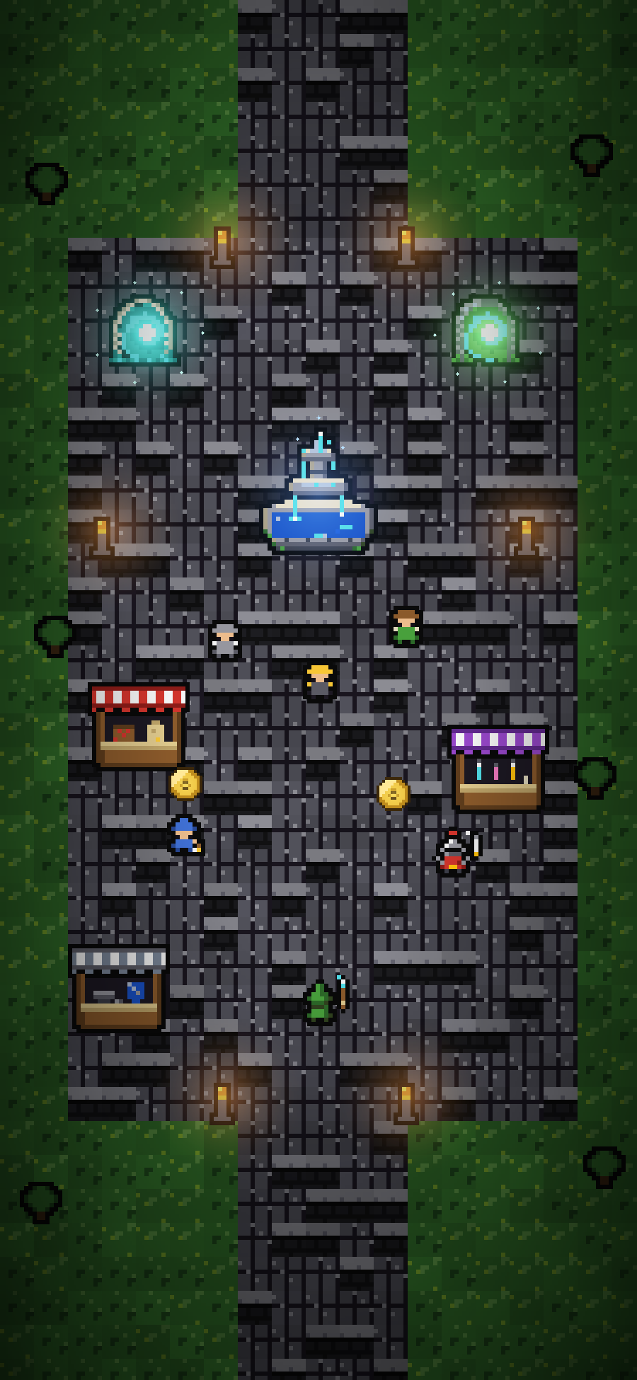 The Nexus: the last safe haven, where the portals open